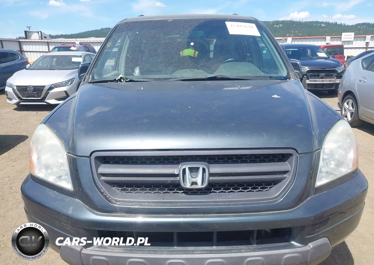 2003 Honda Pilot Ex-L VIN:2HKYF18593H601437 - 6