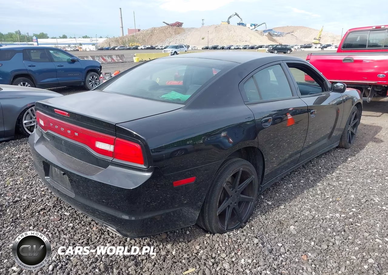 2013 Dodge Charger Police VIN:2C3CDXATXDH701248 - 4