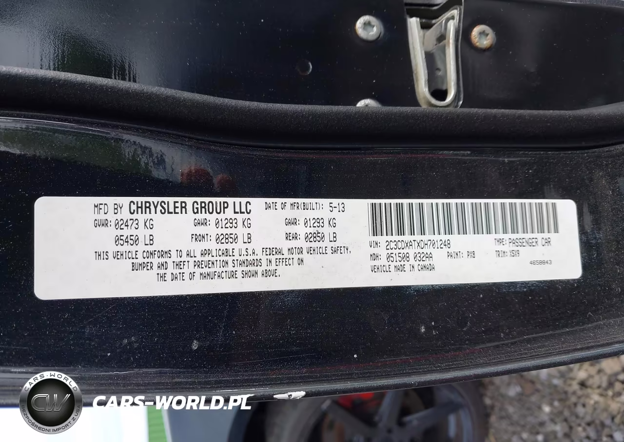 2013 Dodge Charger Police VIN:2C3CDXATXDH701248 - 9