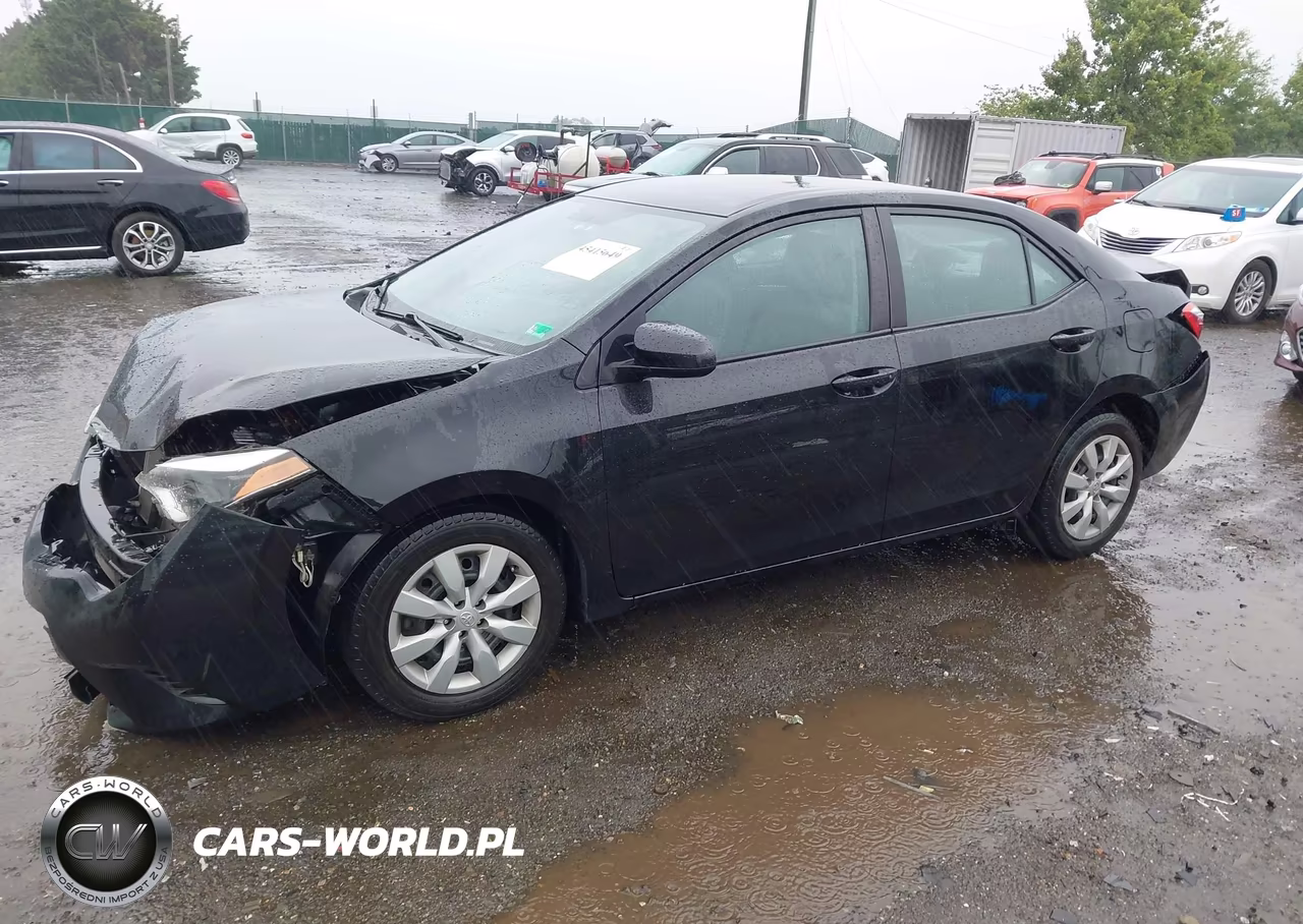 2015 Toyota Corolla Le VIN:2T1BURHE2FC320596 - 15