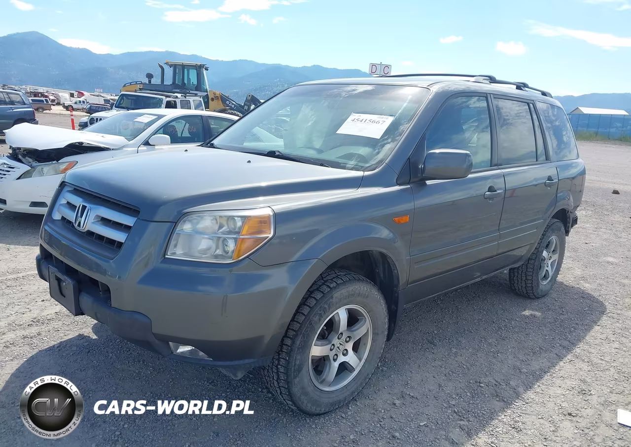 2008 Honda Pilot Ex-L VIN:5FNYF187X8B027597 - 2