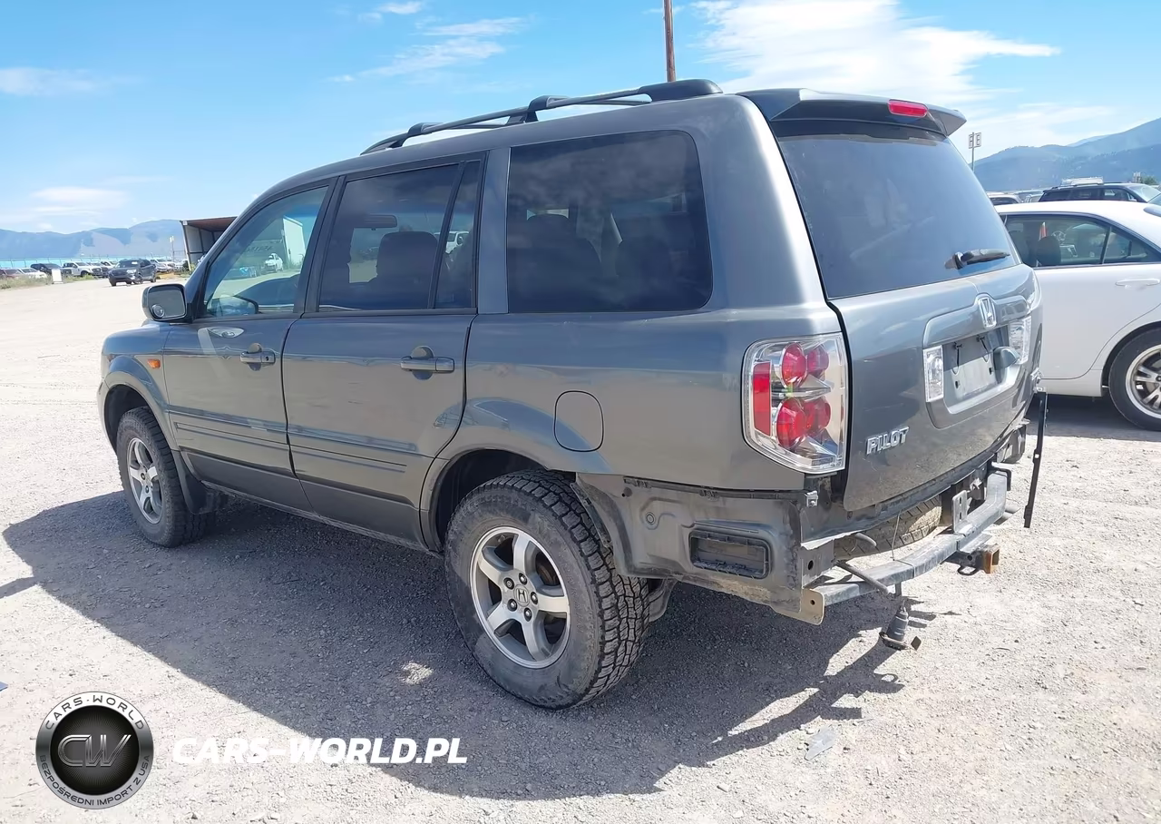 2008 Honda Pilot Ex-L VIN:5FNYF187X8B027597 - 3