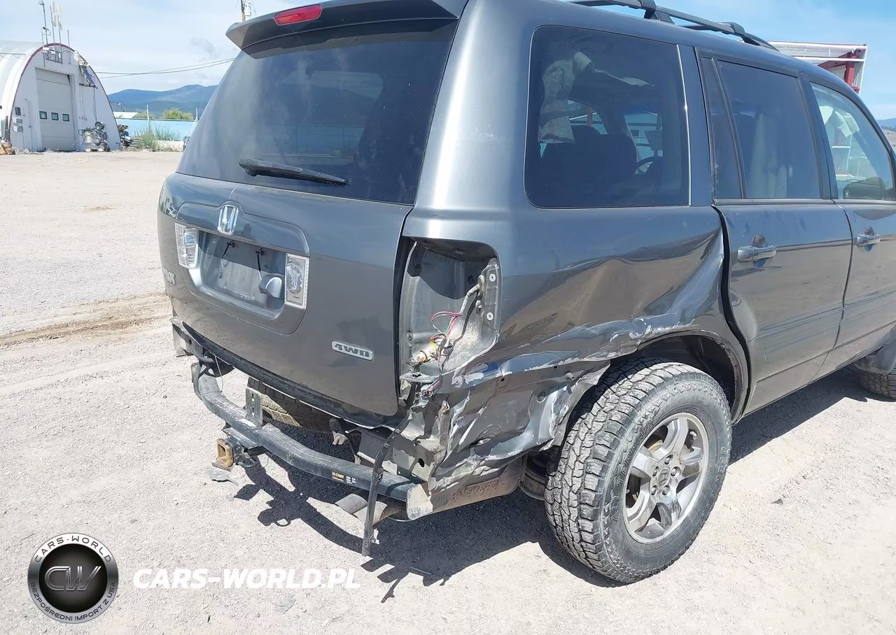 2008 Honda Pilot Ex-L VIN:5FNYF187X8B027597 - 6