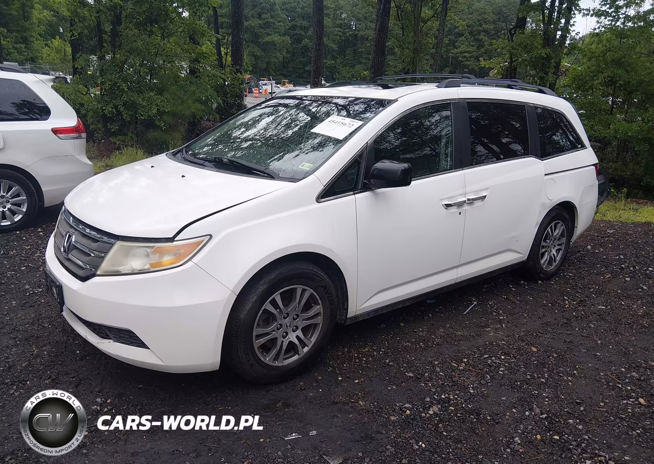 2012 Honda Odyssey Ex-L VIN:5FNRL5H64CB049826 - 2