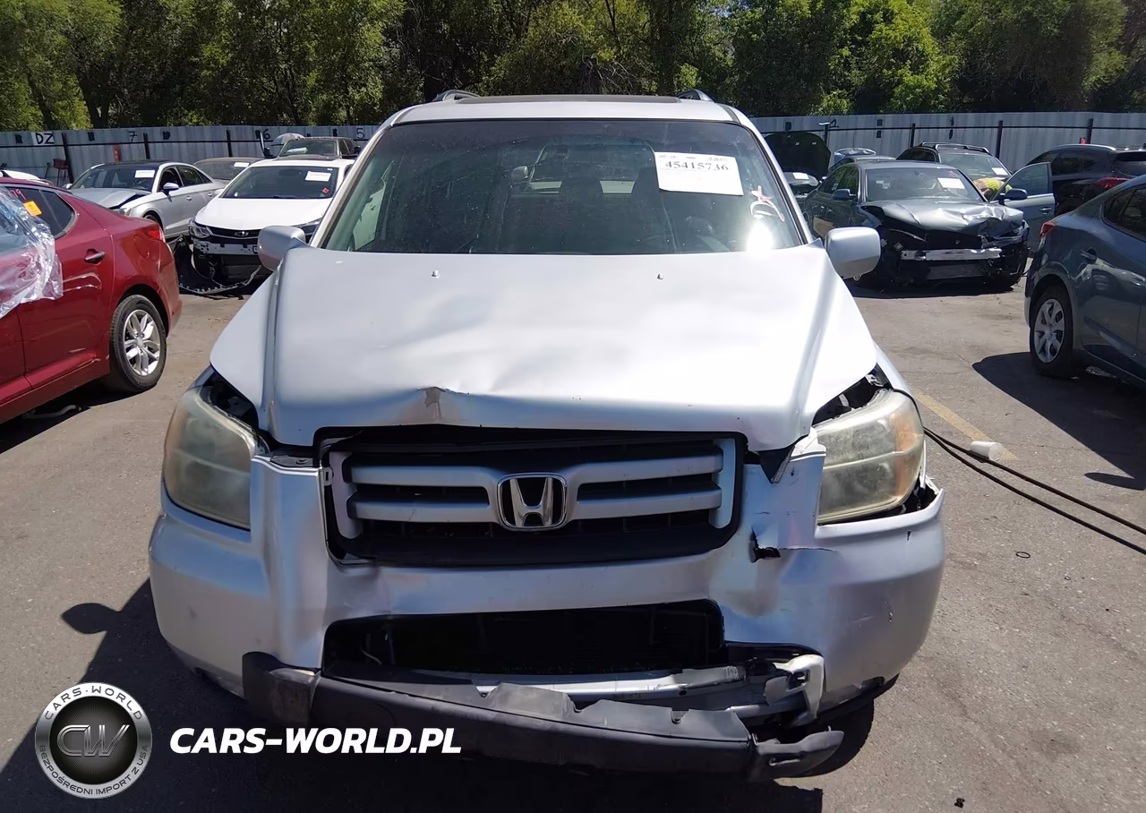 2006 Honda Pilot Ex-L VIN:2HKYF18606H551623 - 12