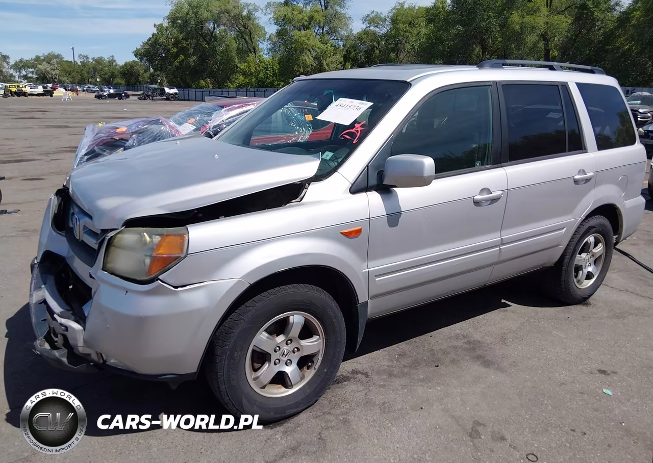 2006 Honda Pilot Ex-L VIN:2HKYF18606H551623 - 2