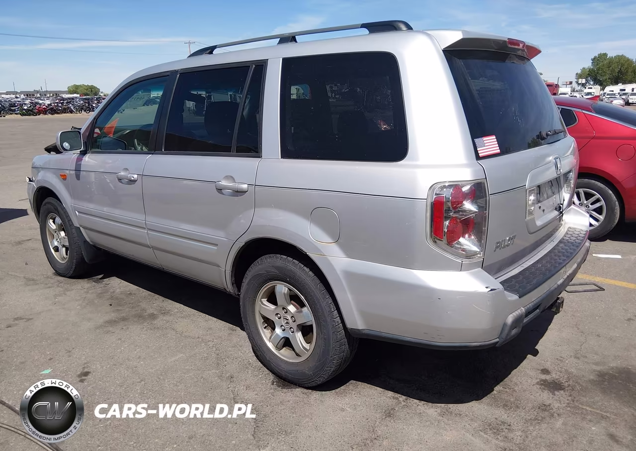 2006 Honda Pilot Ex-L VIN:2HKYF18606H551623 - 3