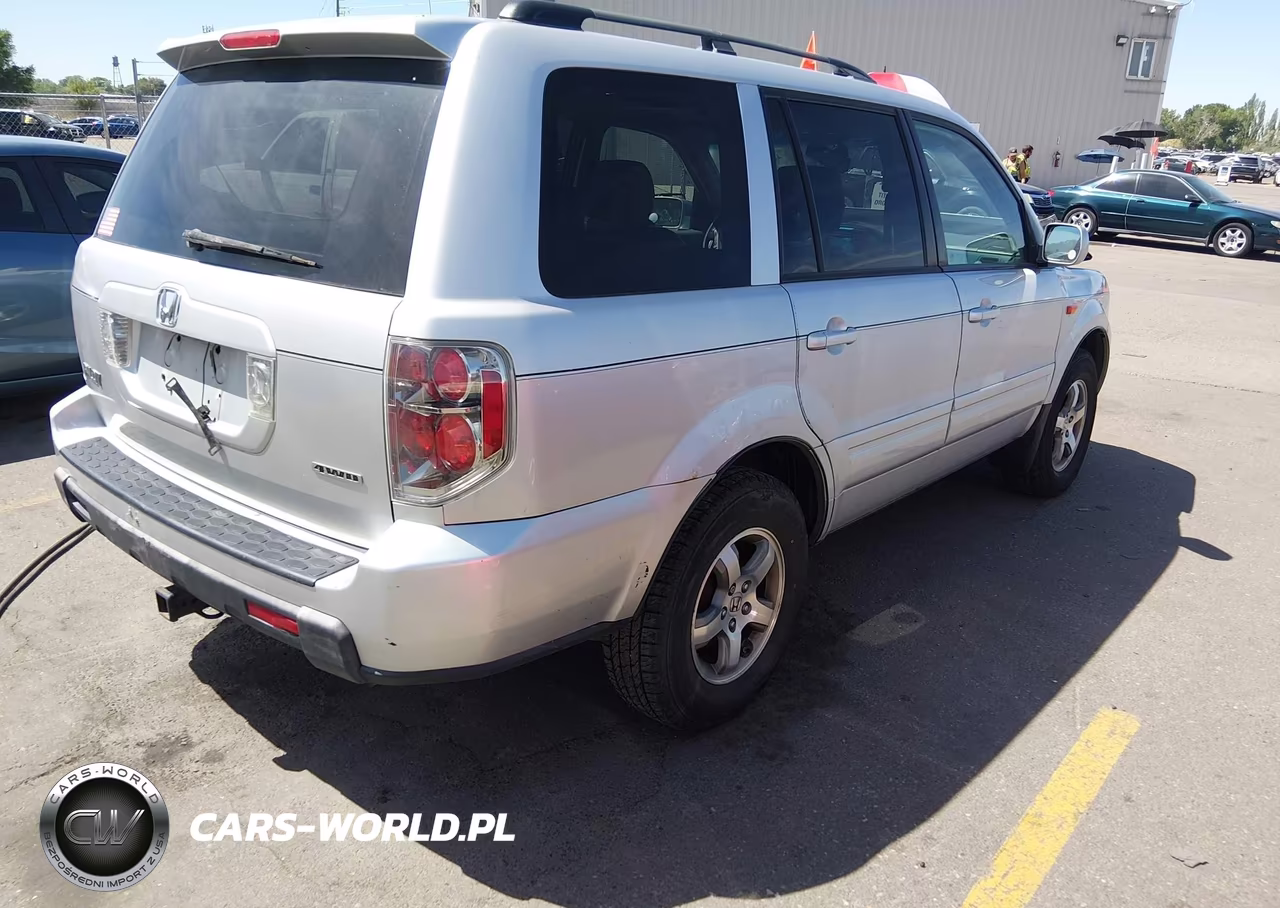 2006 Honda Pilot Ex-L VIN:2HKYF18606H551623 - 4