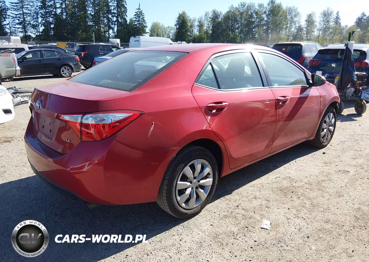 2016 Toyota Corolla Le VIN:2T1BURHE4GC641556 - 4