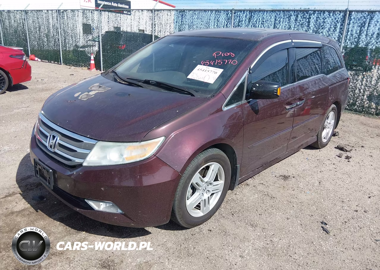 2011 Honda Odyssey Touring-Touring Elite VIN:5FNRL5H92BB032063 - 2