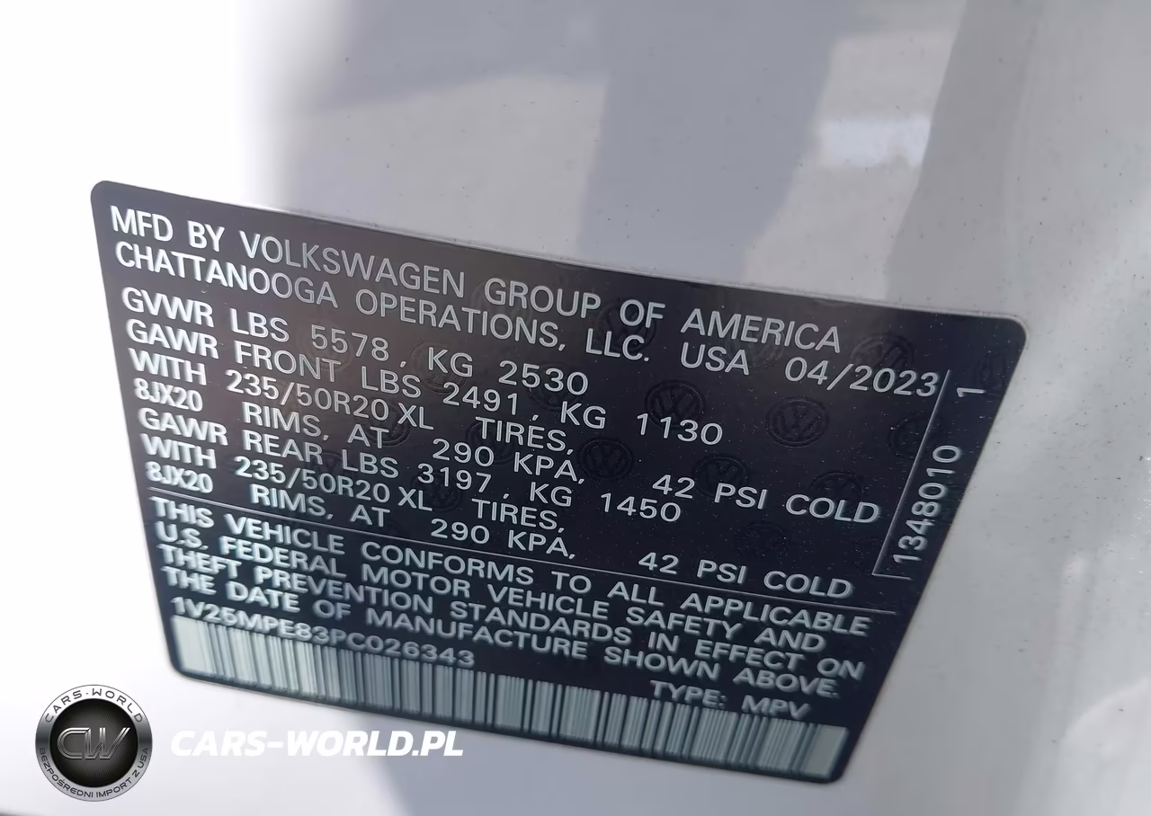 2023 Volkswagen Id.4 S VIN:1V25MPE83PC026343 - 9
