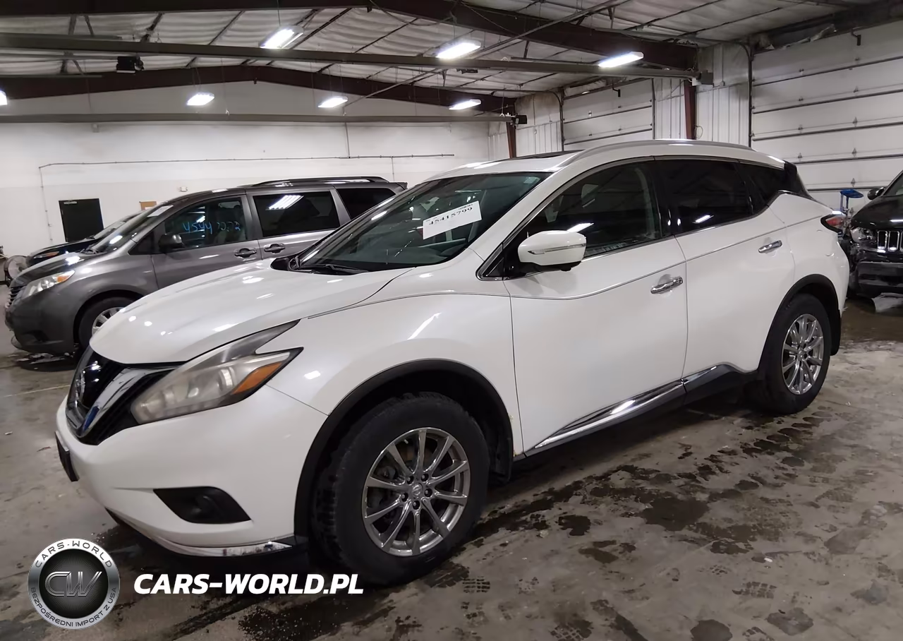 2015 Nissan Murano Sl VIN:5N1AZ2MH1FN284543 - 2