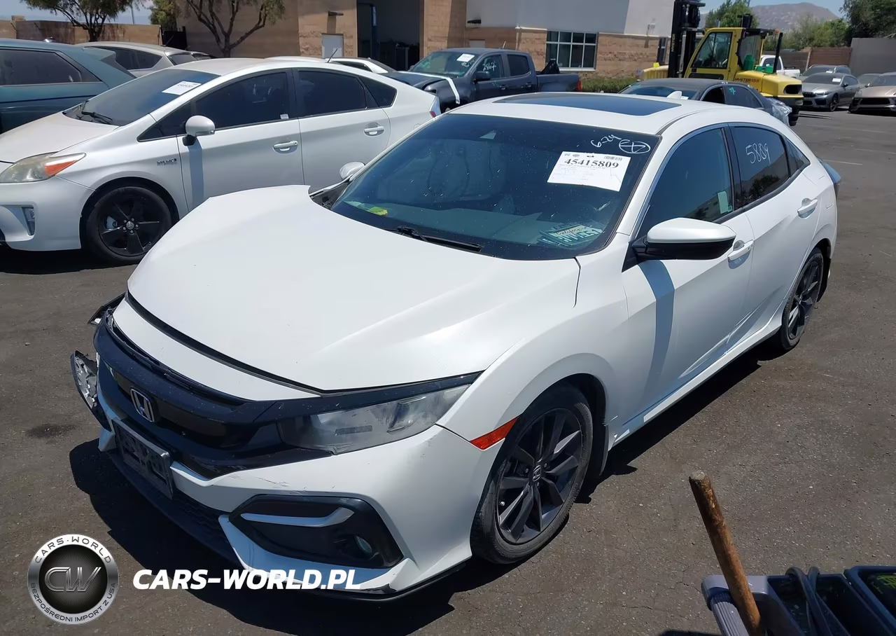 2021 Honda Civic Ex VIN:SHHFK7H65MU418338 - 2