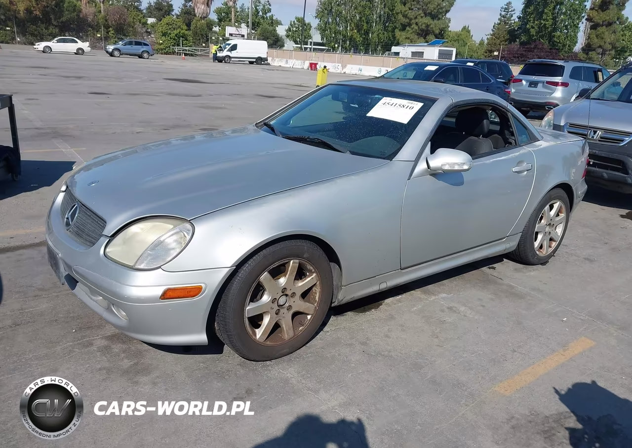 2001 Mercedes-Benz Slk 320 VIN:WDBKK65FX1F204479 - 2