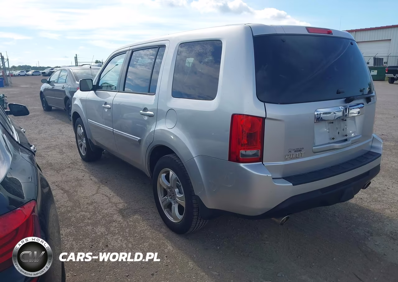 2014 Honda Pilot Ex-L VIN:5FNYF3H5XEB001846 - 3