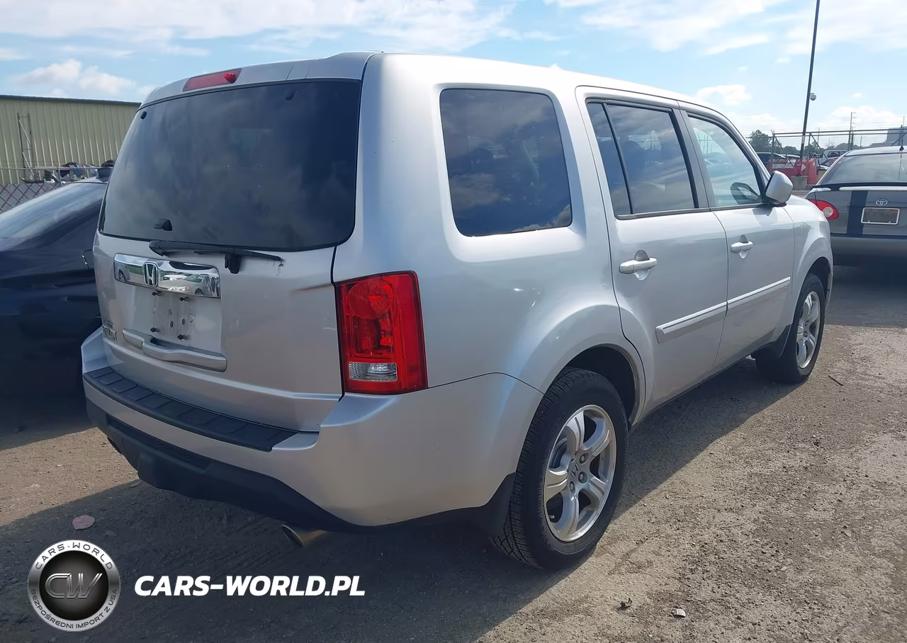 2014 Honda Pilot Ex-L VIN:5FNYF3H5XEB001846 - 4