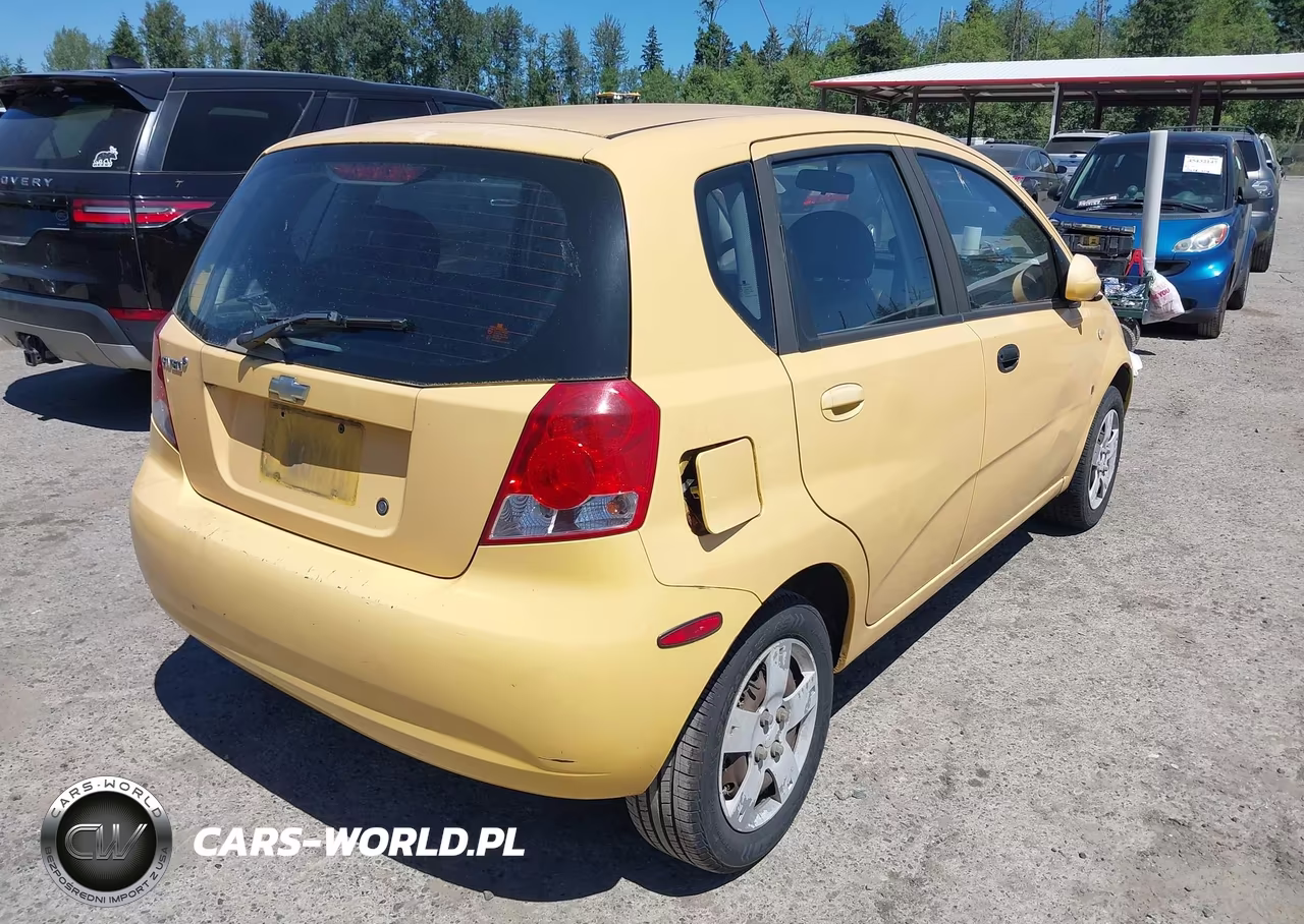 2007 Chevrolet Aveo Svm VIN:KL1TD66657B708461 - 4