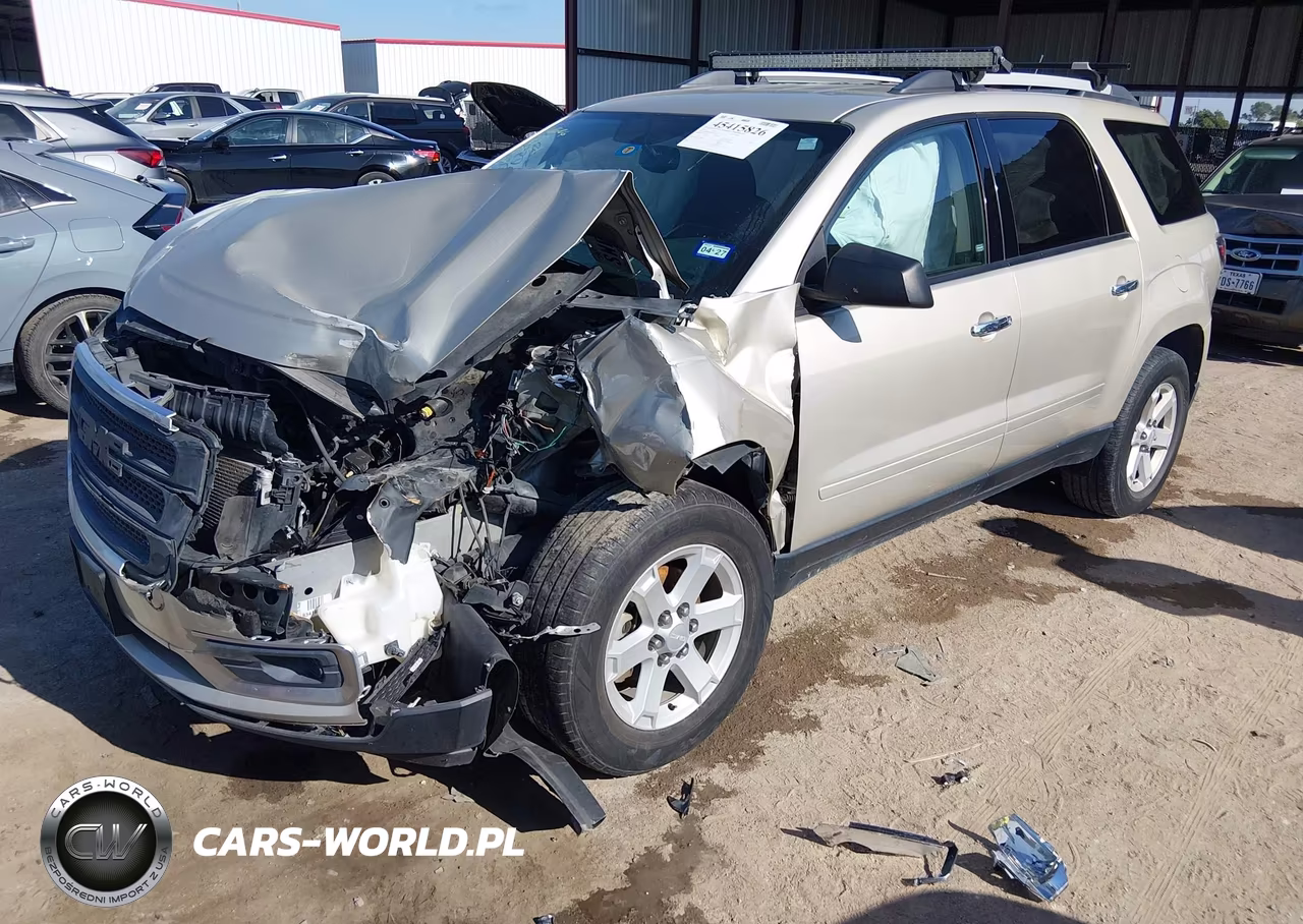 2015 GMC Acadia Sle-2 VIN:1GKKRPKD1FJ333872 - 2