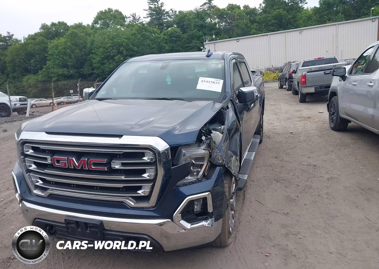 2019 GMC Sierra 1500 Slt VIN:3GTU9DED9KG207852 - 2