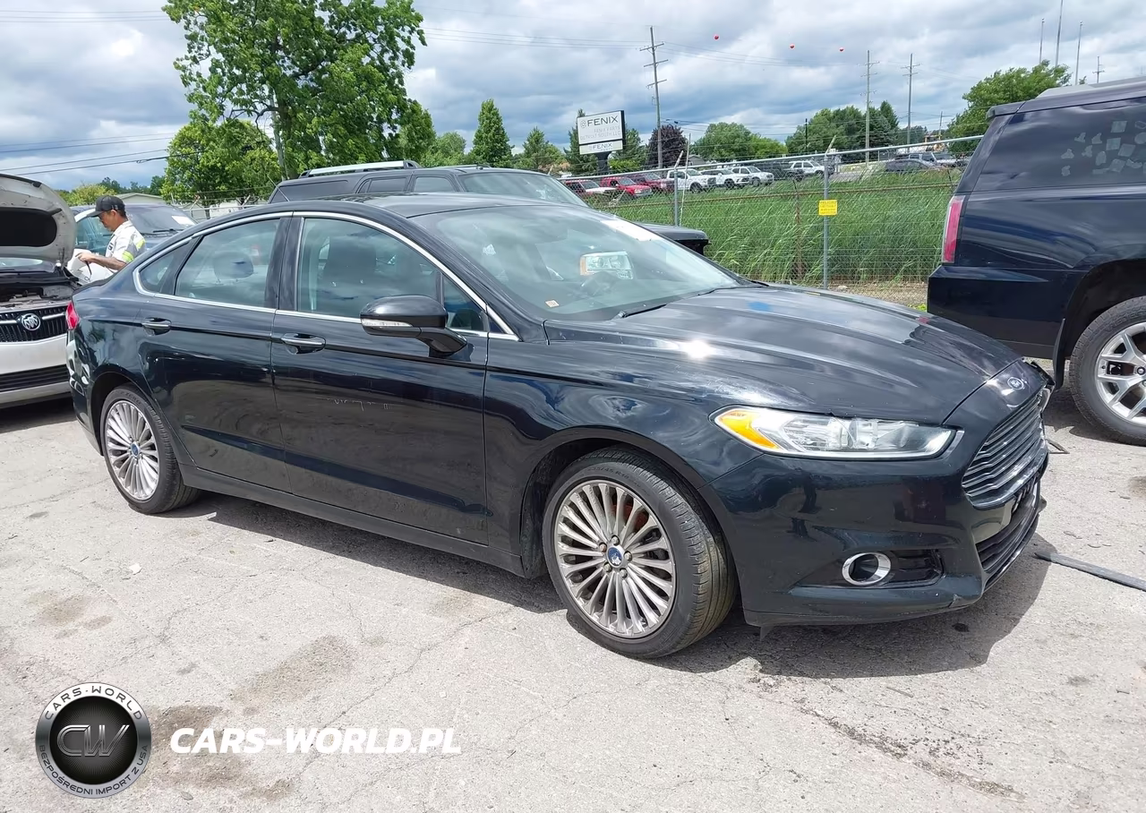 2016 Ford Fusion Titanium VIN:3FA6P0K9XGR228427 - 13