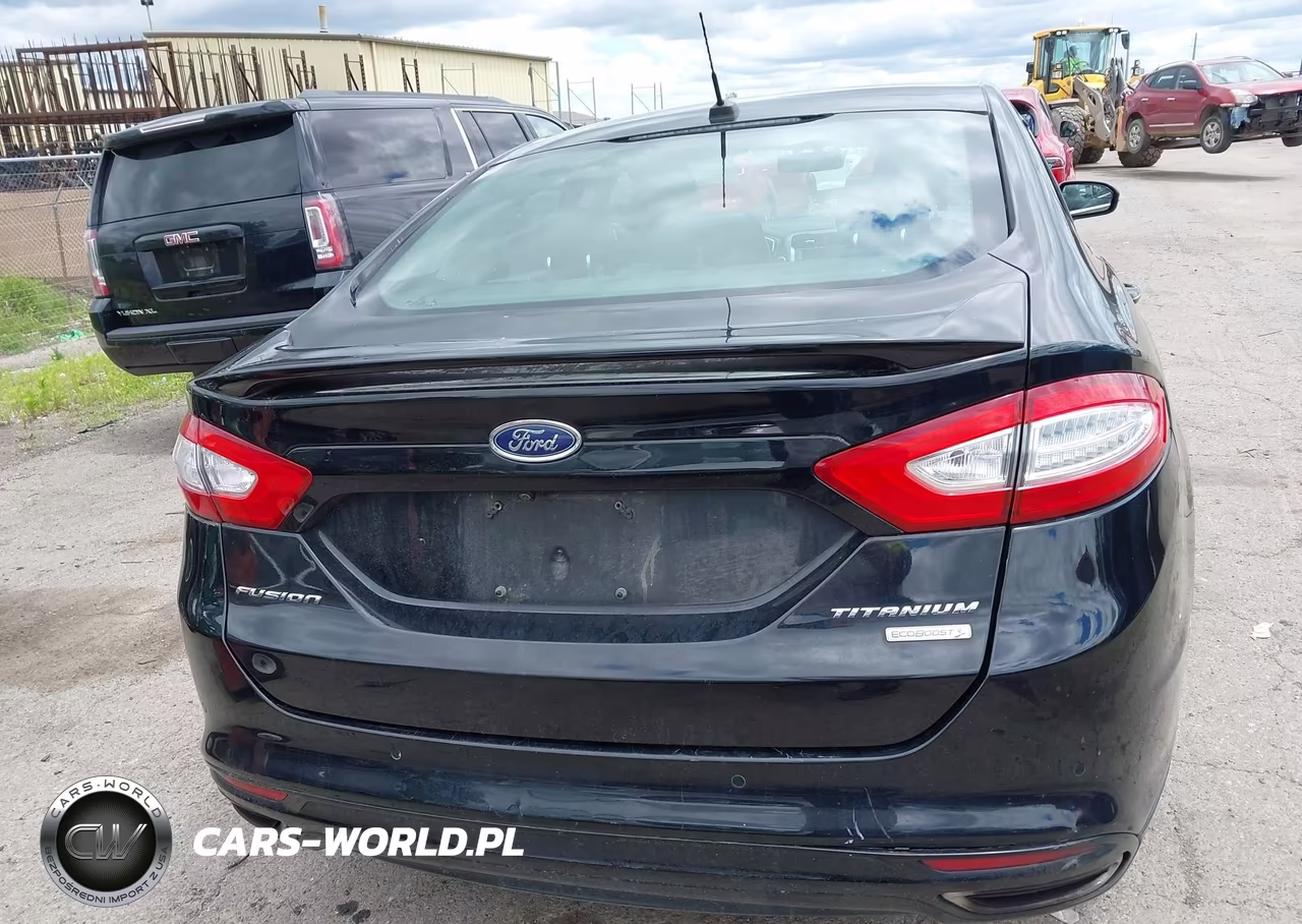 2016 Ford Fusion Titanium VIN:3FA6P0K9XGR228427 - 16