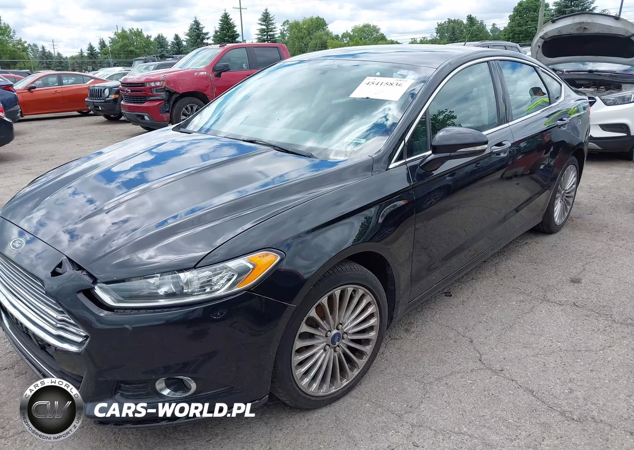 2016 Ford Fusion Titanium VIN:3FA6P0K9XGR228427 - 2