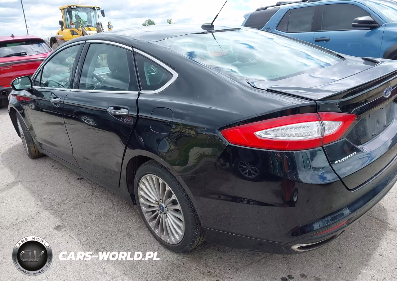 2016 Ford Fusion Titanium VIN:3FA6P0K9XGR228427 - 3
