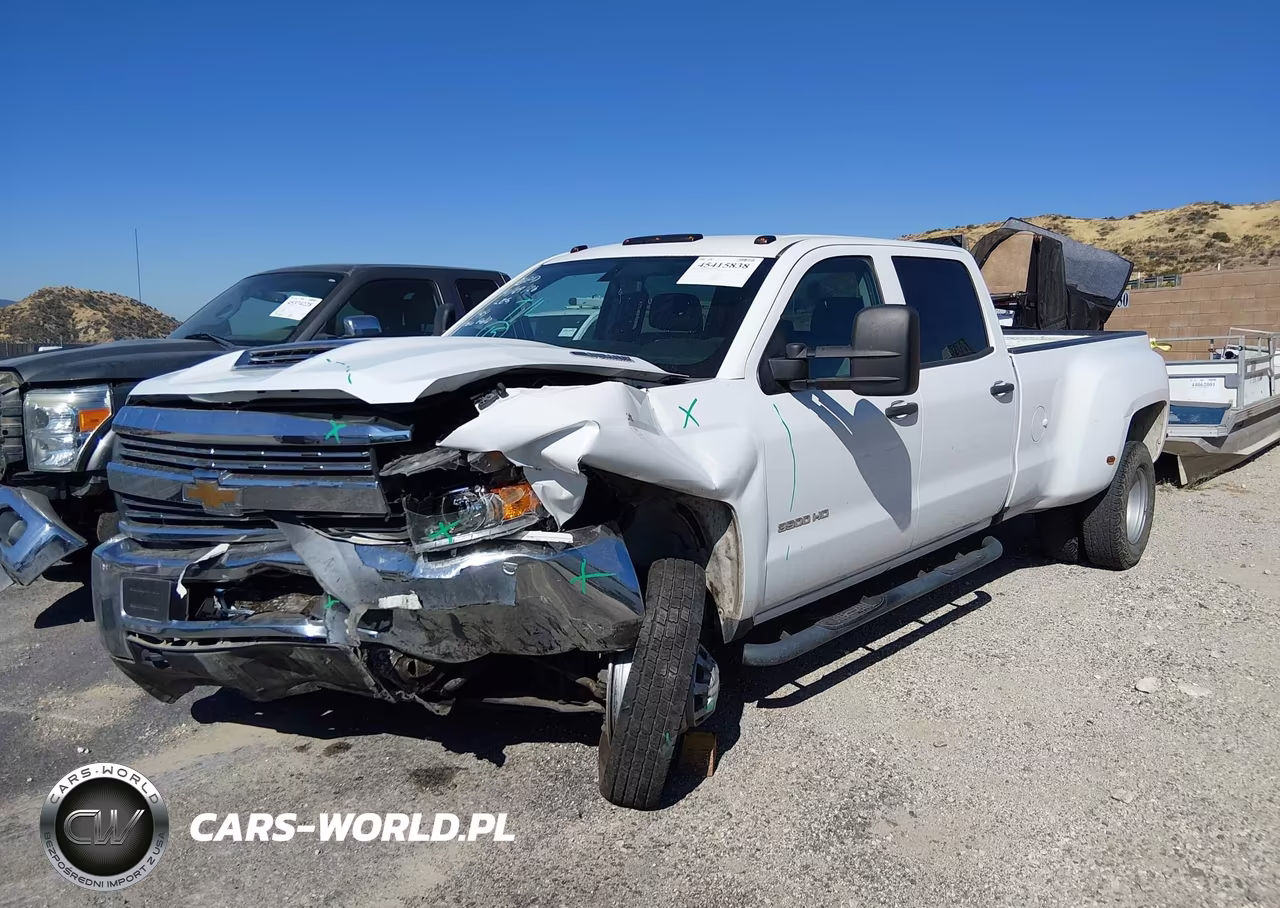 2018 Chevrolet Silverado 3500Hd Wt VIN:1GC4CYCY4JF255757 - 2