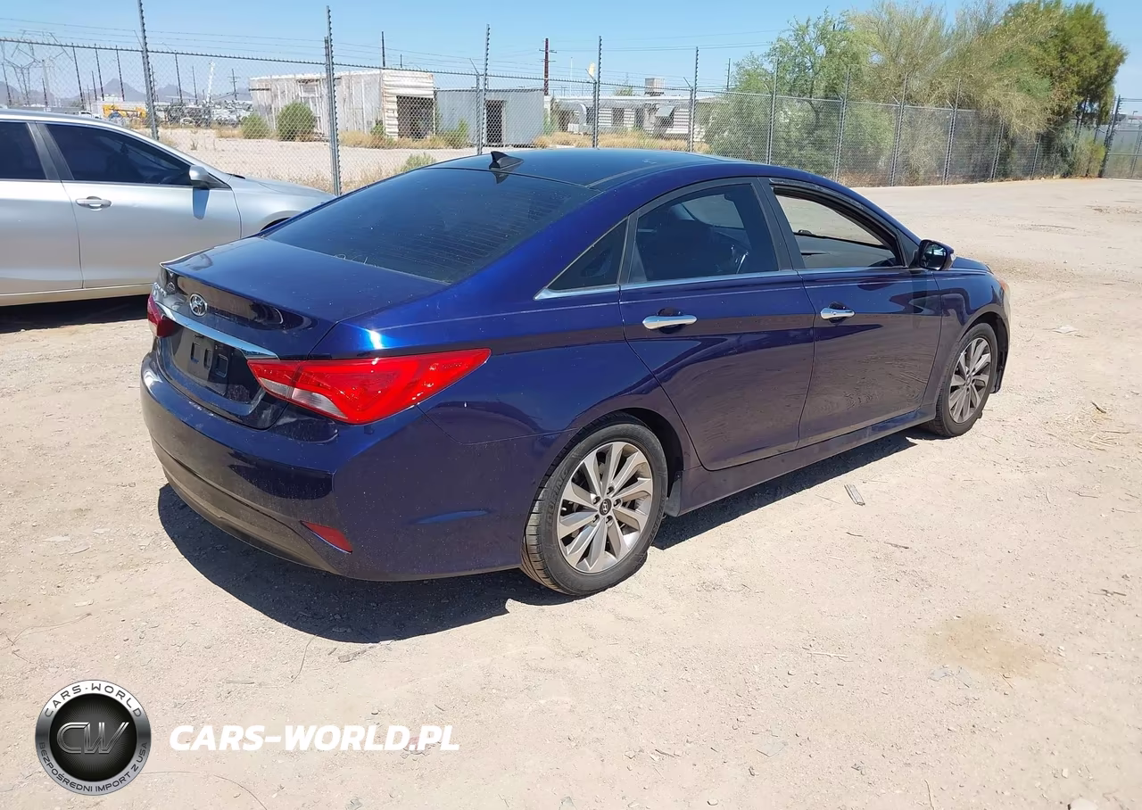 2014 Hyundai Sonata Limited VIN:5NPEC4AC4EH931110 - 4
