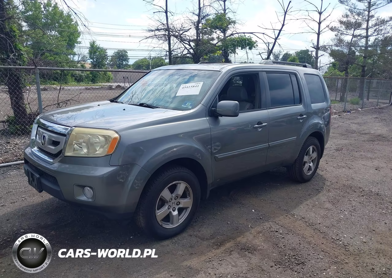 2009 Honda Pilot Ex-L VIN:5FNYF485X9B020411 - 2