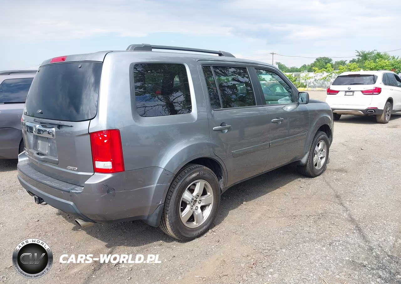 2009 Honda Pilot Ex-L VIN:5FNYF485X9B020411 - 4