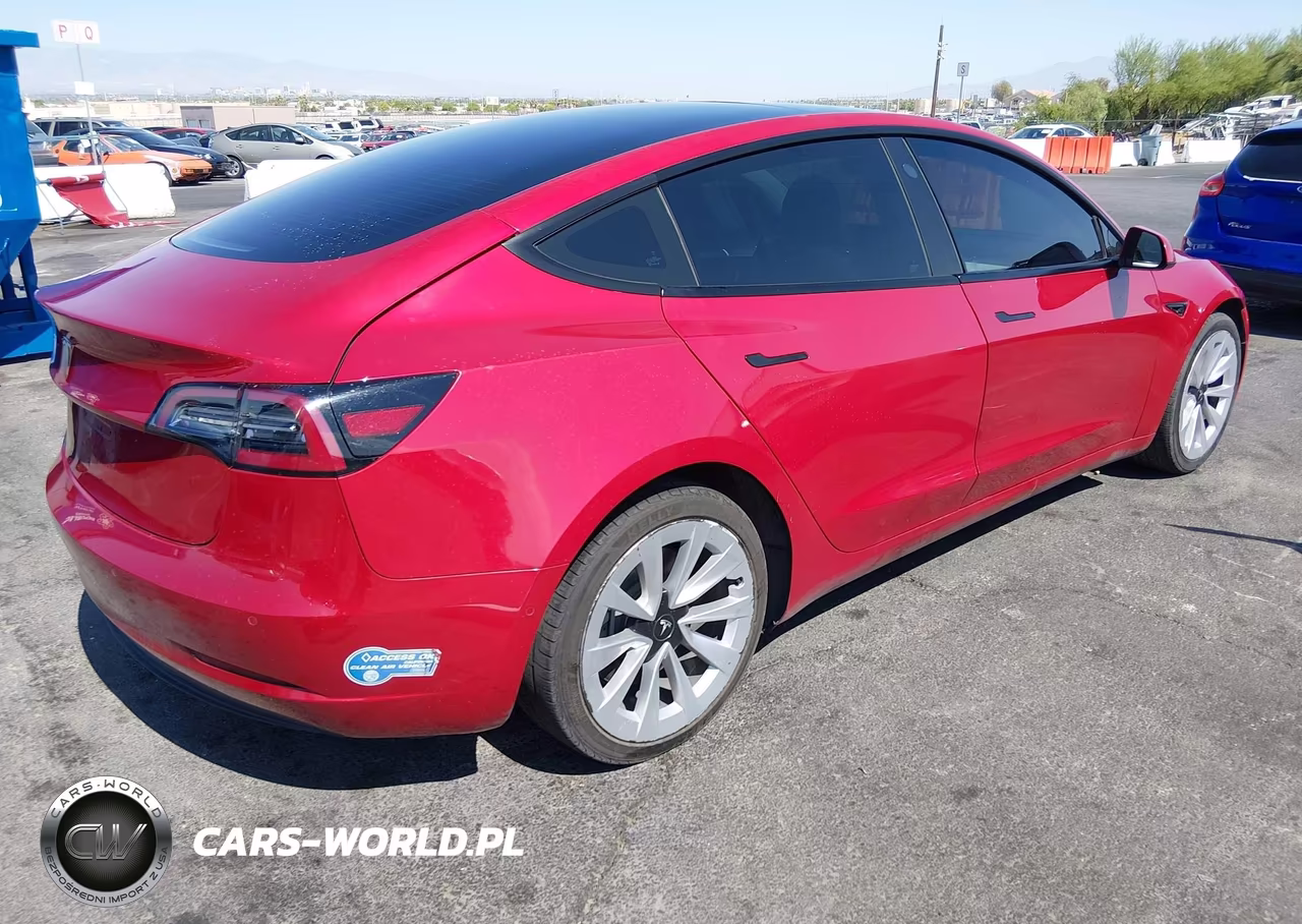 2021 Tesla Model 3 Standard Range Plus Rear-Wheel Drive VIN:5YJ3E1EA0MF983050 - 4