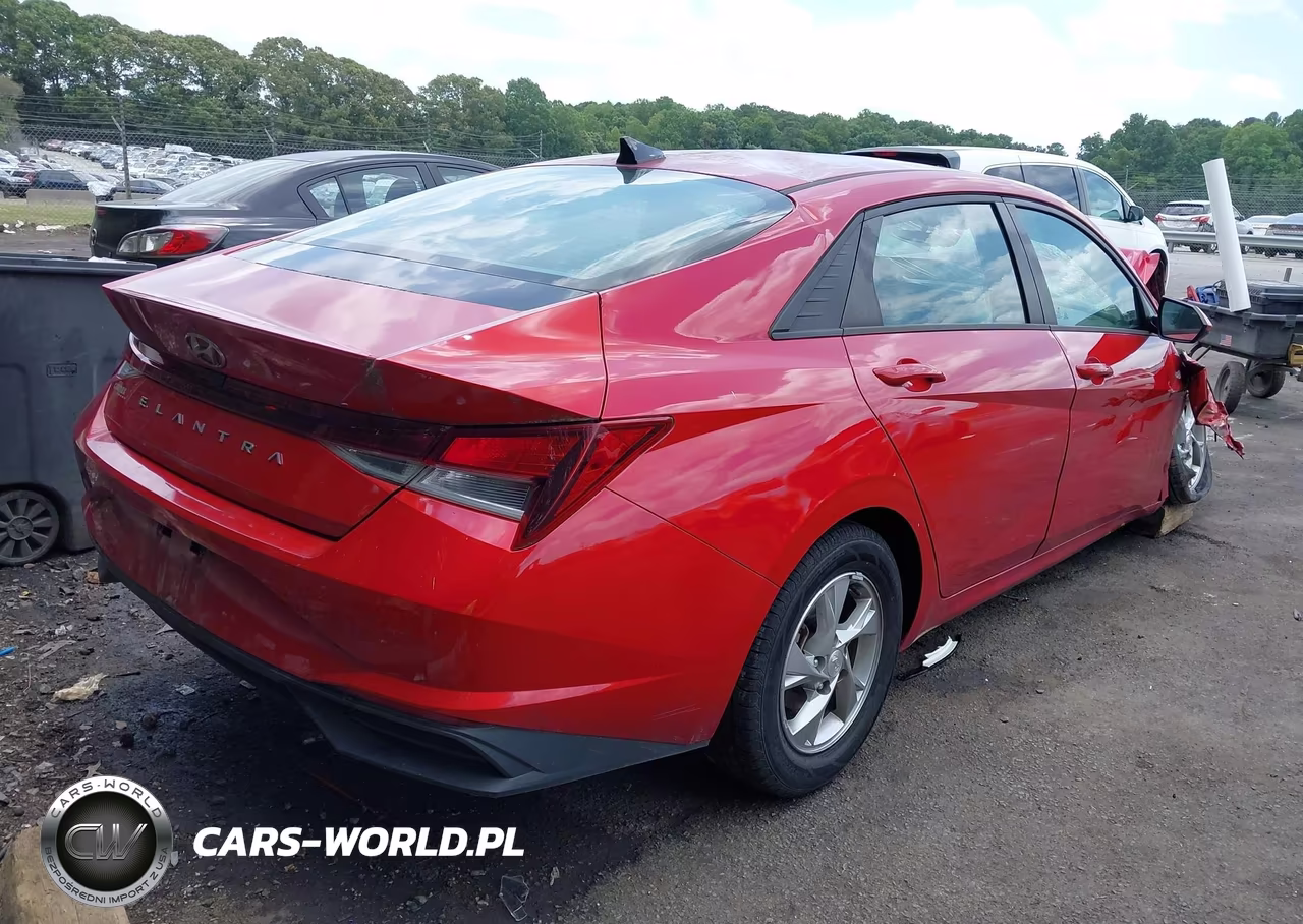 2021 Hyundai Elantra Se VIN:5NPLL4AG9MH053036 - 4