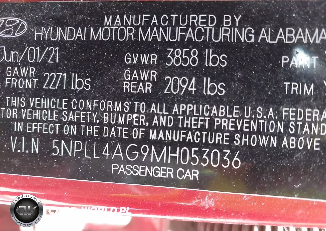 2021 Hyundai Elantra Se VIN:5NPLL4AG9MH053036 - 9