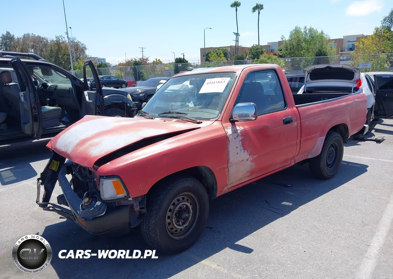 1989 Toyota Pickup 1-2 Ton Sht Wheelbase Dlx VIN:JT4RN81P8K0021555 - 2