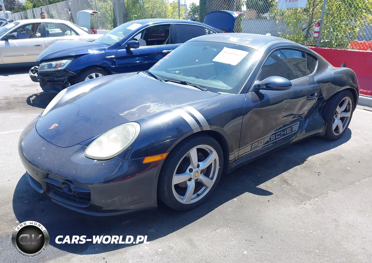 2007 Porsche Cayman VIN:WP0AA29887U760556 - 2