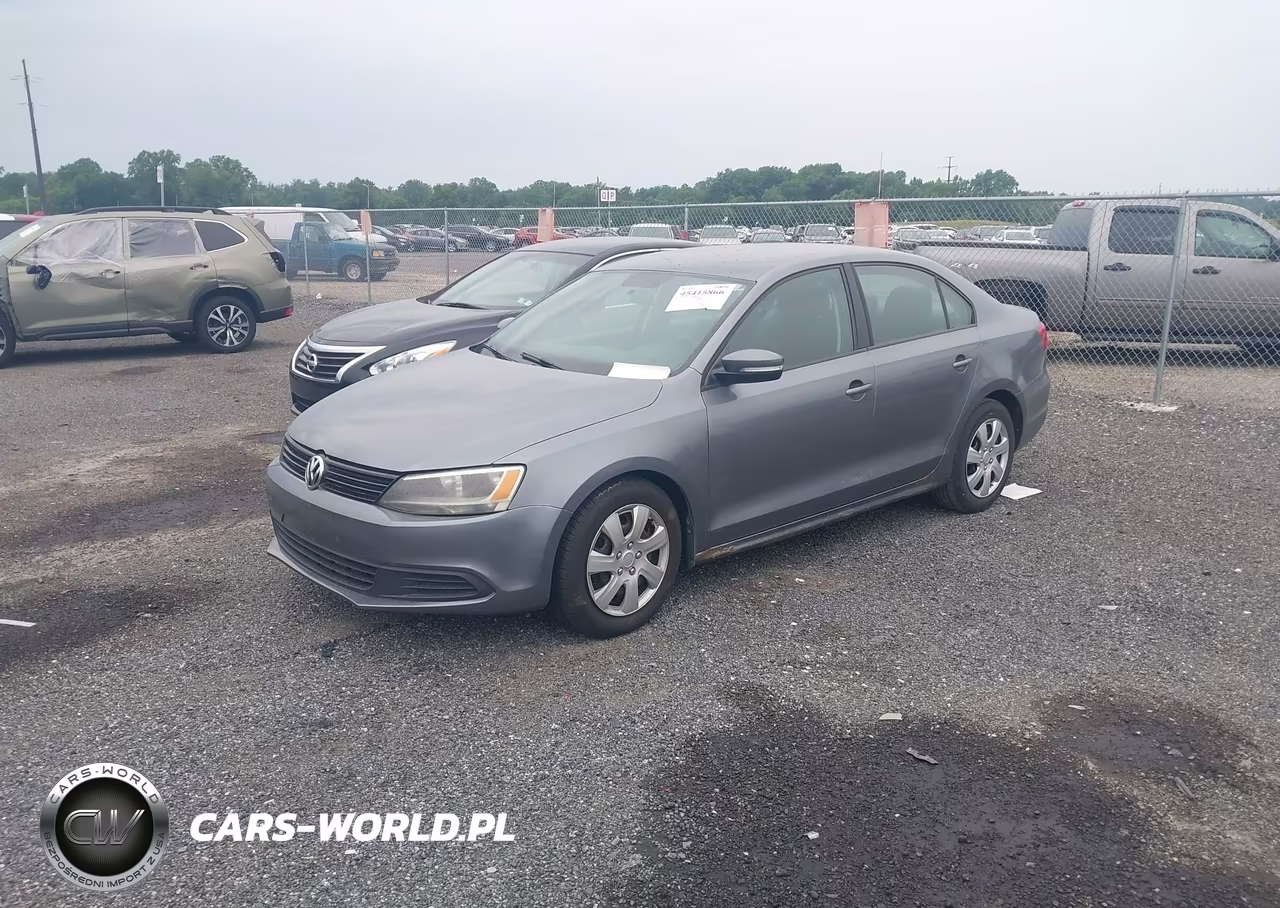 2012 Volkswagen Jetta 2.5L Se VIN:3VWDP7AJ2CM331741 - 2
