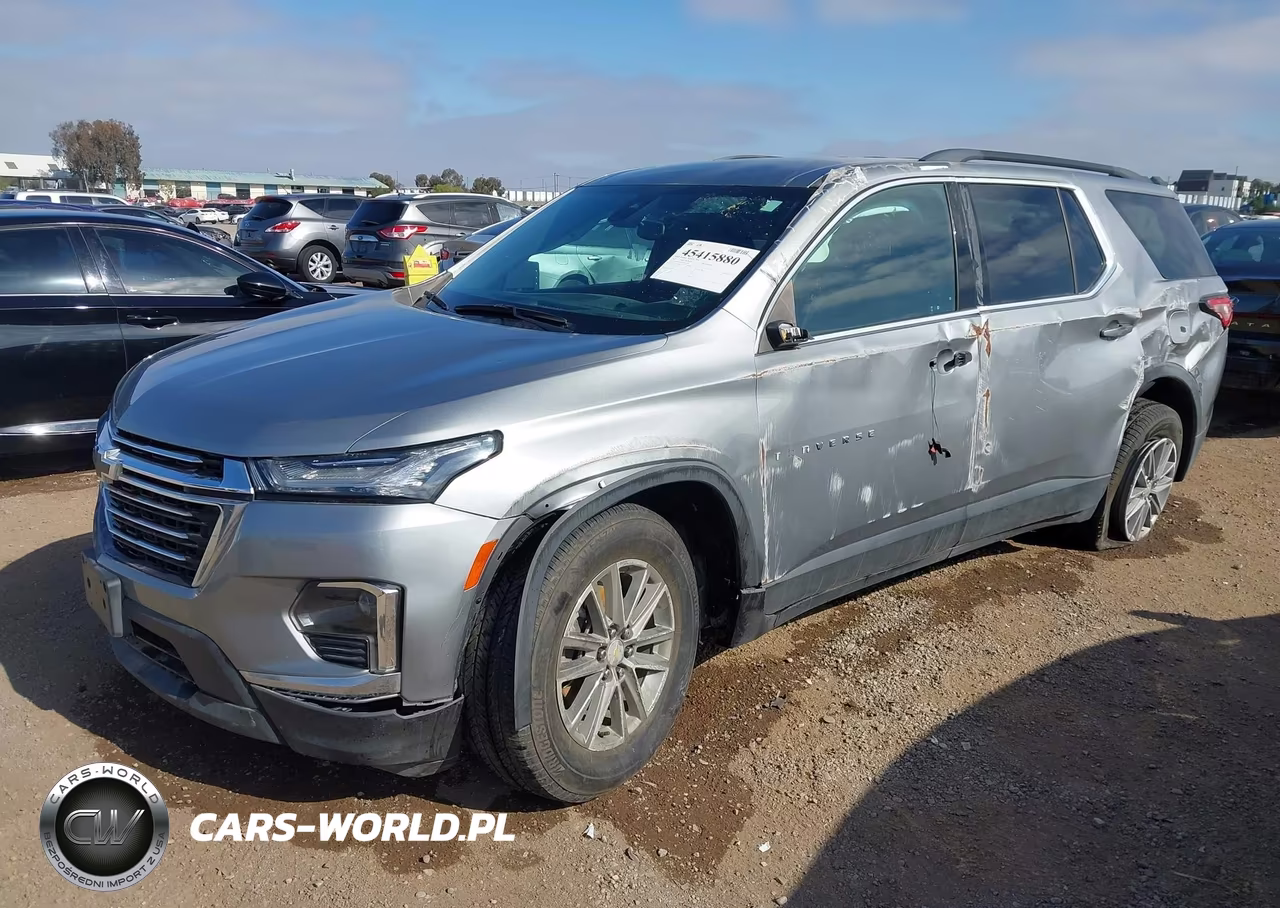 2023 Chevrolet Traverse Fwd Lt Cloth VIN:1GNERGKW3PJ311360 - 2