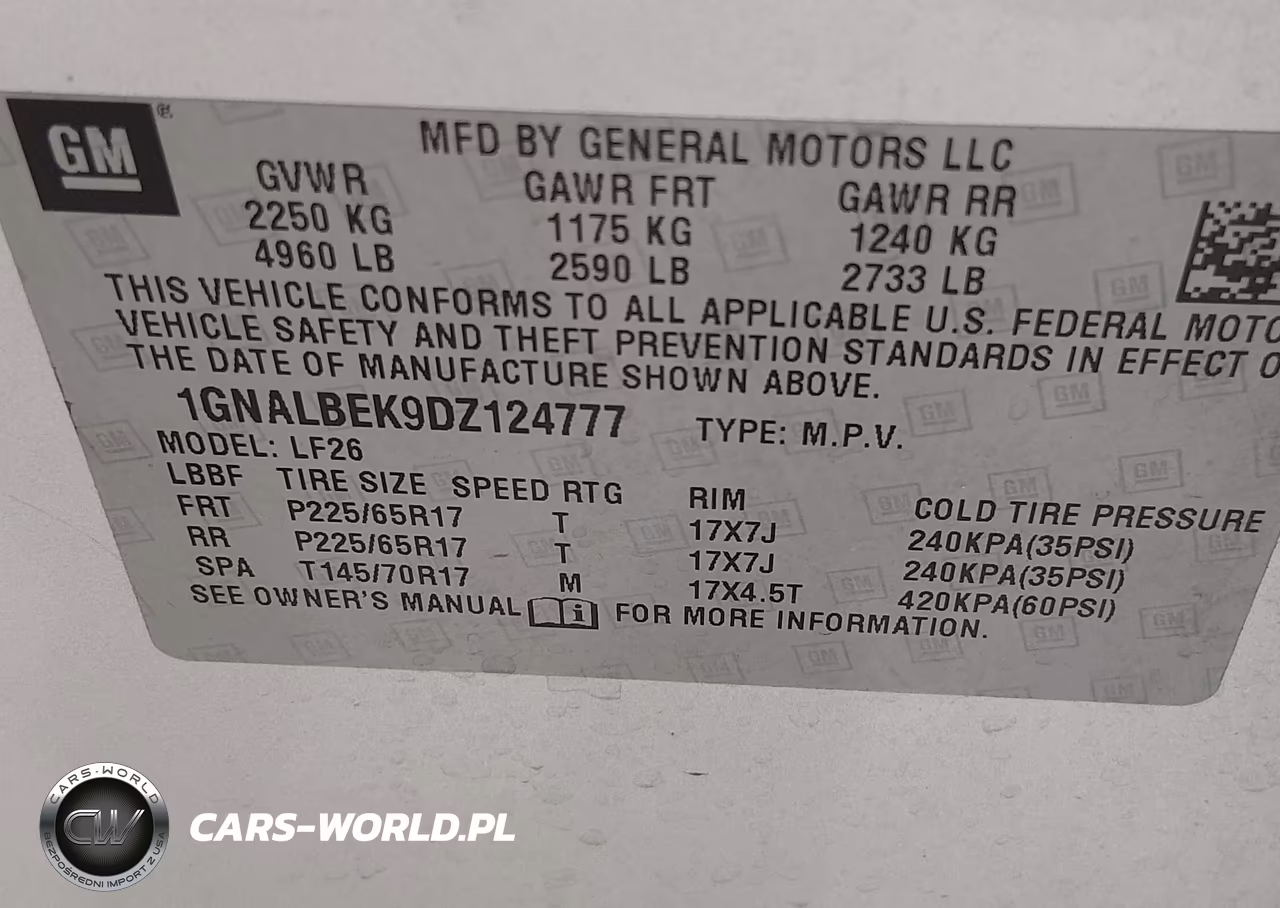 2013 Chevrolet Equinox Ls VIN:1GNALBEK9DZ124777 - 9