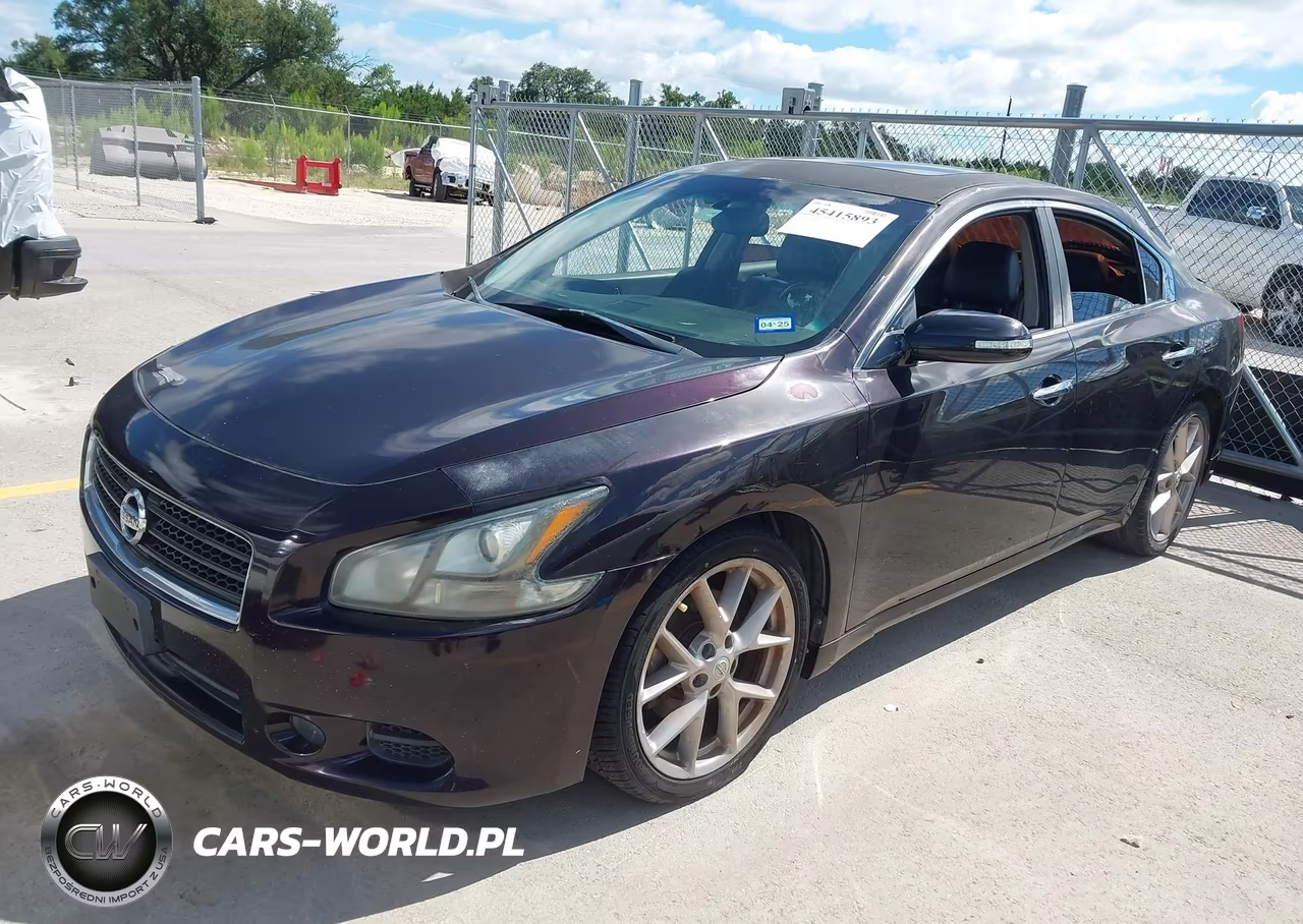 2011 Nissan Maxima 3.5 Sv VIN:1N4AA5AP0BC840846 - 2