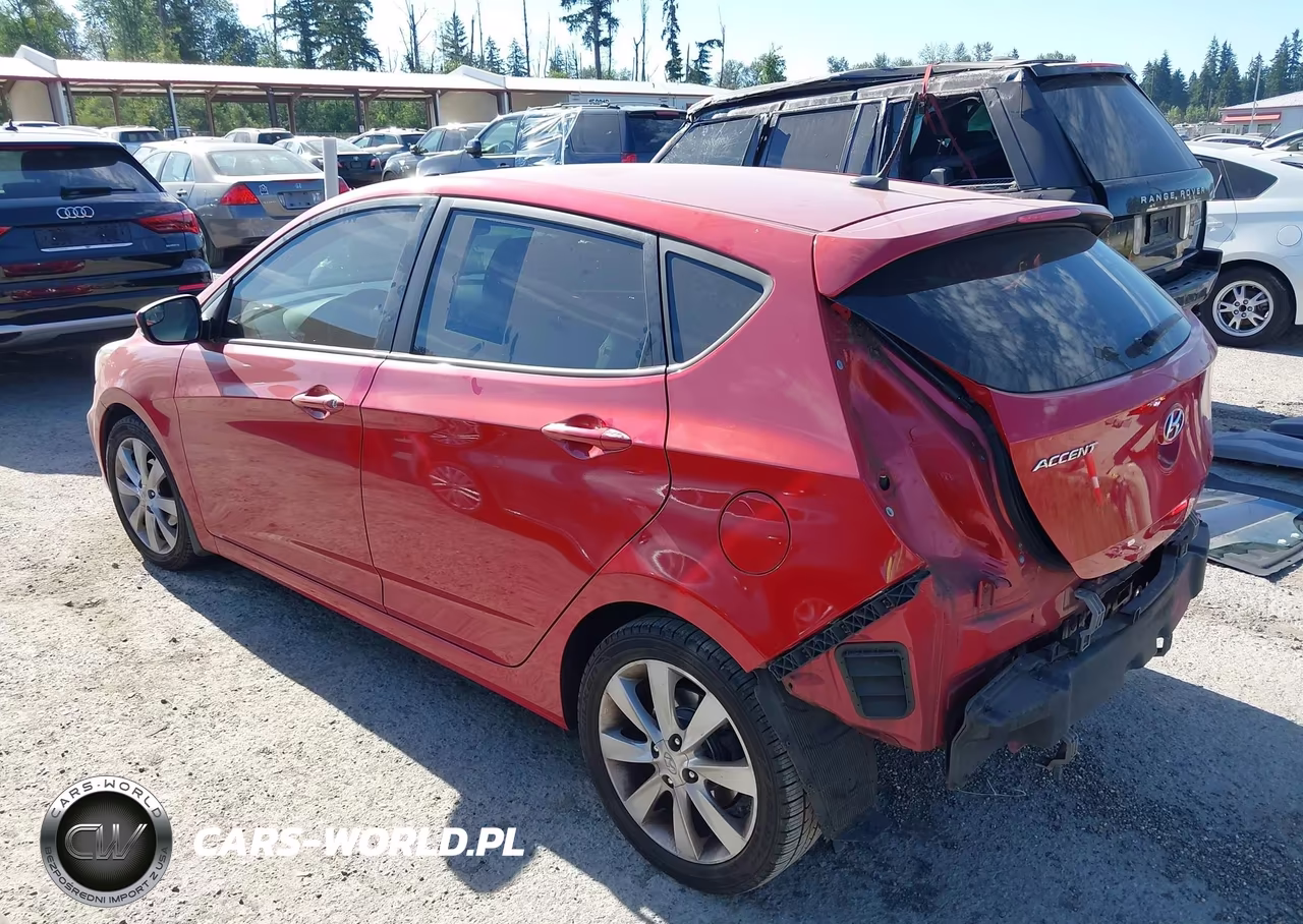 2014 Hyundai Accent Se VIN:KMHCU5AE0EU182772 - 3