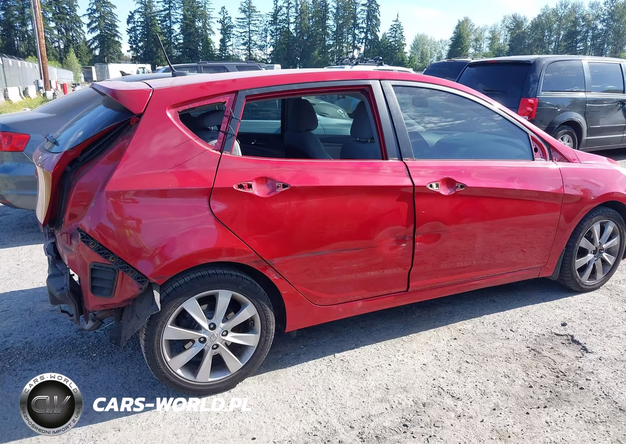 2014 Hyundai Accent Se VIN:KMHCU5AE0EU182772 - 6