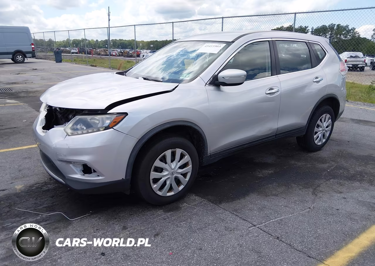 2015 Nissan Rogue S VIN:KNMAT2MV3FP504152 - 2