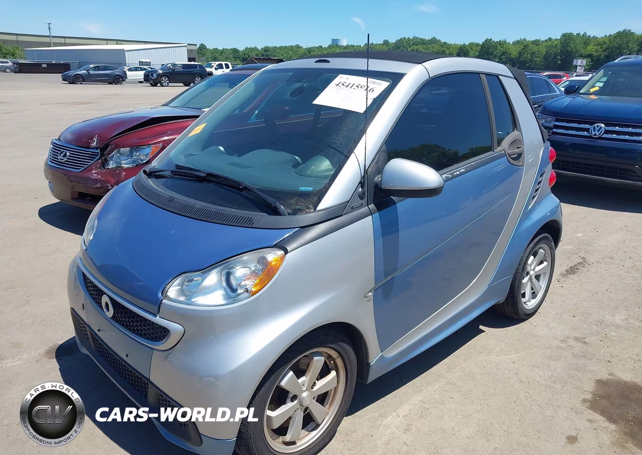 2013 Smart Fortwo Passion VIN:WMEEK3BA9DK582702 - 2