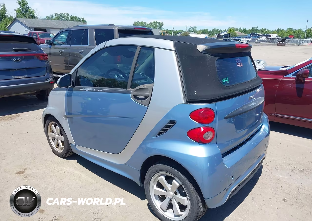 2013 Smart Fortwo Passion VIN:WMEEK3BA9DK582702 - 3