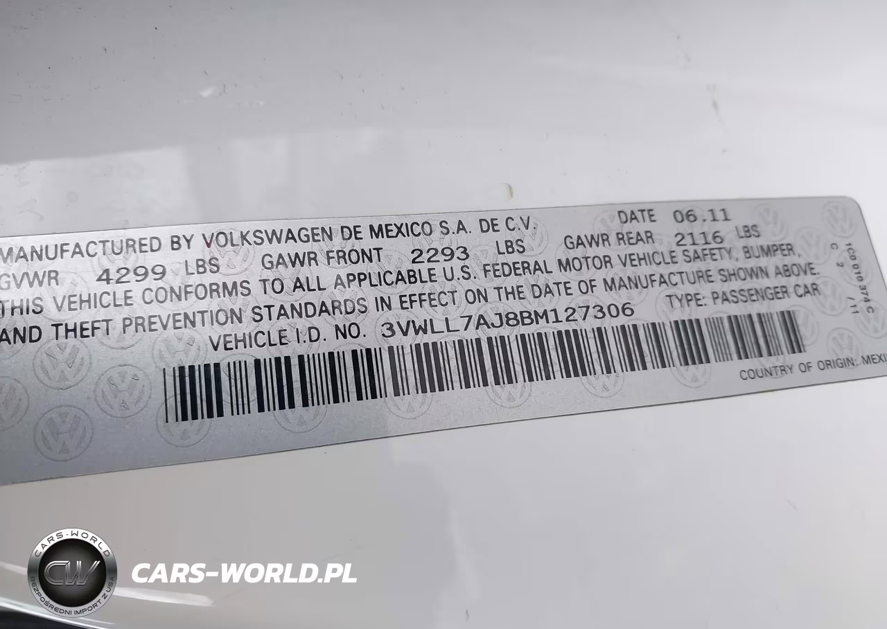 2011 Volkswagen Jetta 2.0L Tdi VIN:3VWLL7AJ8BM127306 - 9