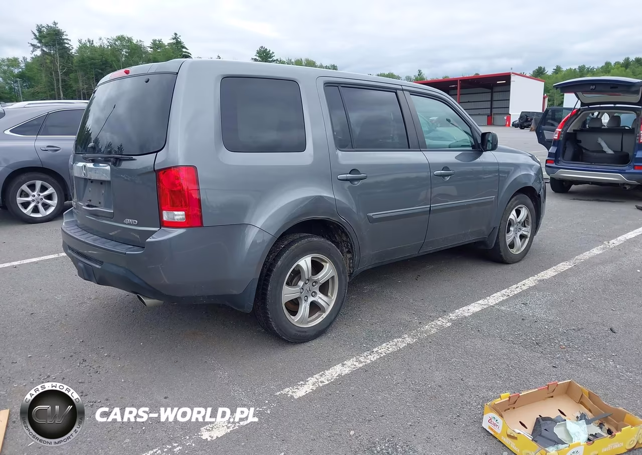 2013 Honda Pilot Ex-L VIN:5FNYF4H64DB070383 - 4