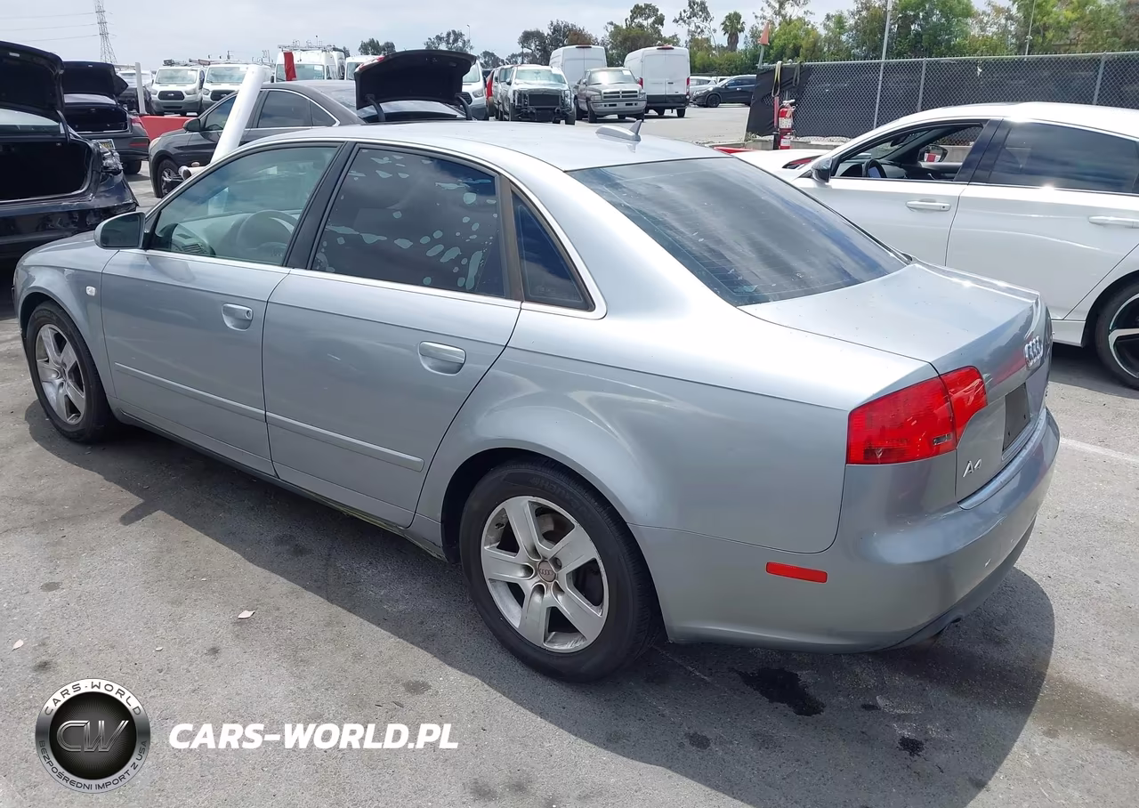 2006 Audi A4 2.0T VIN:WAUAF78E36A196740 - 3