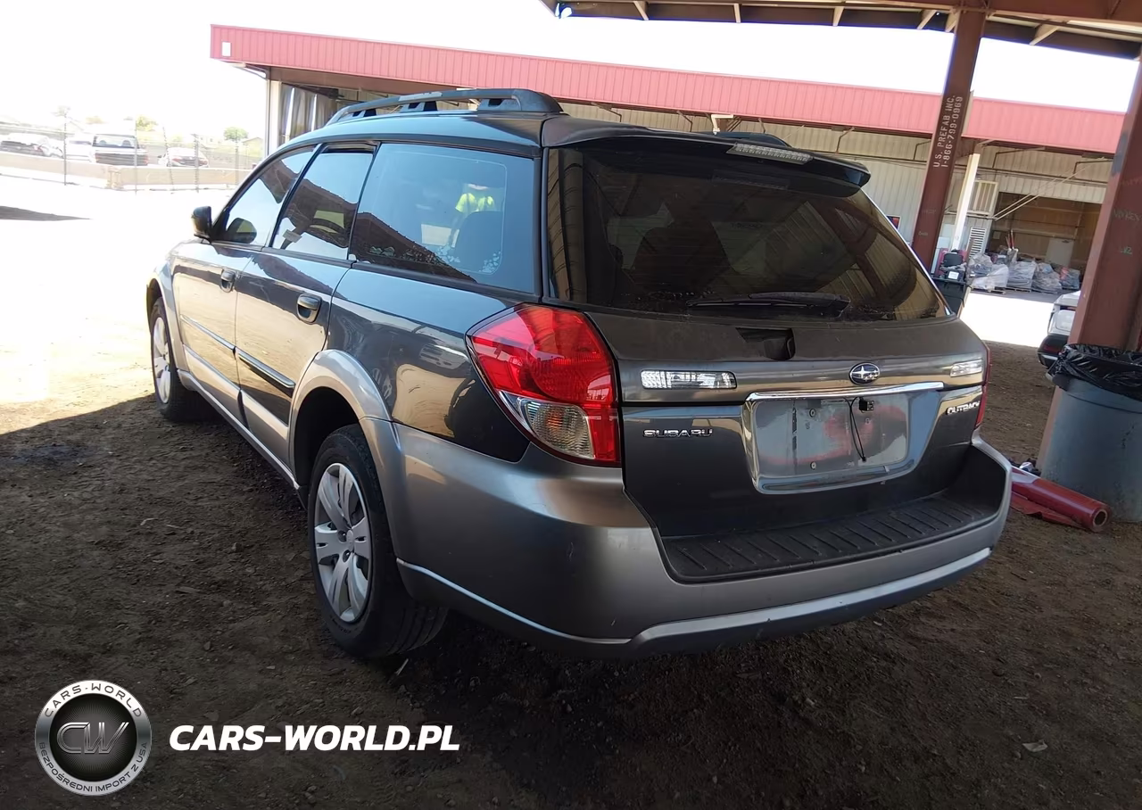 2009 Subaru Outback 2.5I VIN:4S4BP60C397338087 - 3