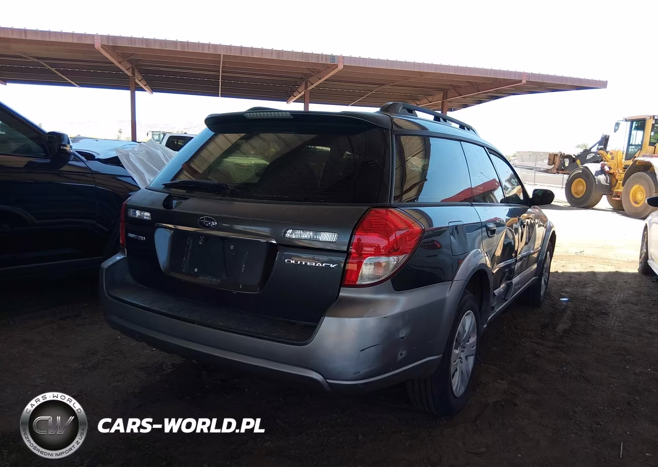 2009 Subaru Outback 2.5I VIN:4S4BP60C397338087 - 4